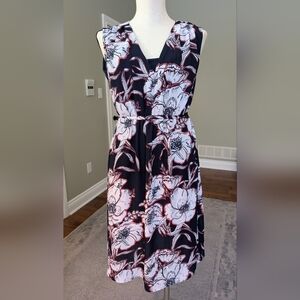 Thyme Maternity Floral Sleeveless Dress Size XL